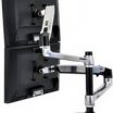 Ergotron LX Dual Stacking Arm asztali állvány