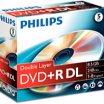 Philips 8,5Gb 8x DVD+RDL, 1 db-os