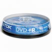 TDK DVDR47ED*10 4,7GB 16x DVD+R lemez 10db/henger