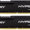 Kingston HyperX Fury Black HX432C18FBK2/8 8Gb/3200MHz K2 DDR4 memória