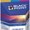 Black Point BPH56/57 DuoPack uténgyártott tintapatron, fekete, CMY