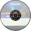 Philips 4,7Gb 4x DVD-RW, normál tokos