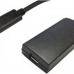 Roline 0,1m USB3.1 Type C M - miniDisplayPort F kábel, fekete