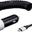 JustMobile Hihgway Duo USB+Lightning autós töltő, fekete