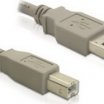 Delock 82216 3m USB2.0 A-B szürke kábel