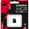 Kingston Canvas Go! 64Gb microSDXC UHS-I U3 memóriakártya