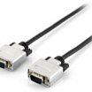 Equip 3m HDB15 Male - HDB15 Male VGA kábel, fekete