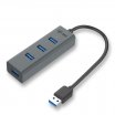 i-tec USB 3.0 4x USB3.0 passive HUB, Metal