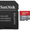 Sandisk Ultra Android 256Gb microSDXC memóriakártya + SD adapter