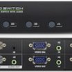 Aten 4-Port VGA Switch Audioval