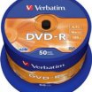 Verbatim 4,7Gb 16x DVD-R 50db/henger