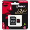 Kingston Canvas React 32Gb microSDHC Class 10 UHS-I U3 memóriakártya+adapter