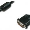 Assmann 10m DVI-D Dual link hosszabbító kábel, fekete