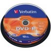 Verbatim DVD-R 4,7GB 16x DVD lemez 10db/henger