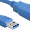 Delock USB3.0 Male-Female 5m hosszabbító kábel