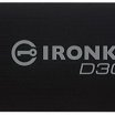 Kingston IronKey D300SM 8GB USB3.1 pendrive, fekete