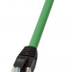 Logilink 40m CAT.6A S/FTP 10G árnyékolt Patch kábel, zöld