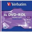 Verbatim DVD+R 8,5GB 8x dupla rétegű DVD lemez