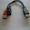 Kab USB2.0 - 2 x USB Y 65306