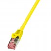 LogiLink 0,5m SFTP árnyékolt Patch kábel, sárga