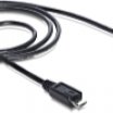 Delock 1m USB2.0 A-microB kábel, fekete