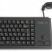 Cherry TrackBall G84-4400LUBEU-2 fekete compact angol USB billentyűzet touchpaddal