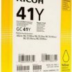 Ricoh GC-41Y tintapatron, Yellow