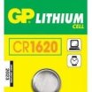 GP CR1620-U1 Lítium gombelem CR1620 3 V, bliszterben
