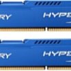 Kingston Fury Blue HyperX 16Gb/1866Mhz CL10 K2 2x8GB DDR3 memória