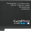 GoPro Hero4 újratölthető 1160mAh lithium-ion akkumulátor
