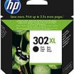 HP F6U68AE No. 302XL nagy kapacitású fekete tintapatron, fekete