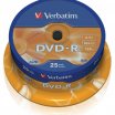 Verbatim 4,7Gb 16x 25db/henger Matt Silver DDVD-R
