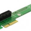 Delock PCIe 1xRiser Multi I/O kártya