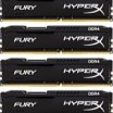 Kingston HyperX Fury HX424C15FBK4/64 64Gb/2400MHz CL15 K4 4x16GB DDR4 memória