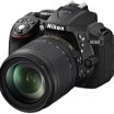 Nikon D5300 digitális SLR váz, fekete +18-105 VR Kit