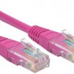 Gembird 1m Cat5e UTP Patch kábel, rózsaszín