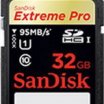 SanDisk Extreme Pro 32Gb SDX UHS-I memóriakártya
