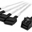 Startech.com mini-SAS - 4xSATA kábel