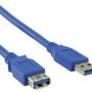 Valueline USB3.0 A-A 1m hosszabbító kábel