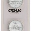 HQ CR2430 3V lithium gombelem, 5db/csomag