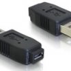 Delock USB Micro A+B Female - USB A Male átalakító