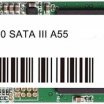 Silicon Power A55 256GB M.2 SATA 2280 SSD meghajtó