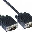 Wiretek PV13E-10 10m VGA 15p male - VGA 15p male kábel, fekete
