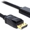 Delock 5m Displayport M-HDMI M kábel, fekete