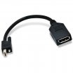 Matrox Mini DisplayPort - DisplayPort kábel, fekete