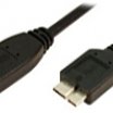 Logilink 3m USB3.0 A- Bmicro kábel, fekete