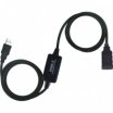 Wiretek VE717 USB2.0 A-A Aktív 15m Hosszabító kábel