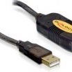 DeLOCK USB 2.0 hosszabbító kábel, aktív, 5m