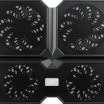 DeepCool Multi Core X6 fekete notebook hűtő
