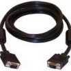 Wiretek 1,8m 15p male - 15p male kábel, fekete